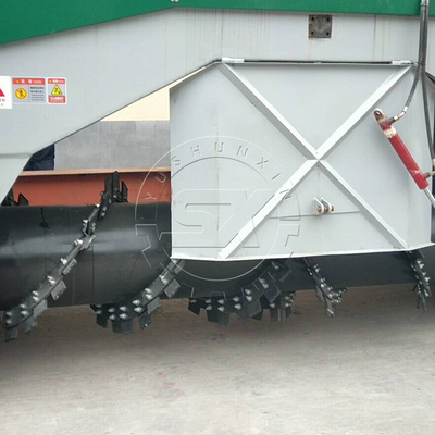 Усовершенствованная автоматическая компостная смесительная машина для смешивания удобрений с мощностью 10 тонн в день