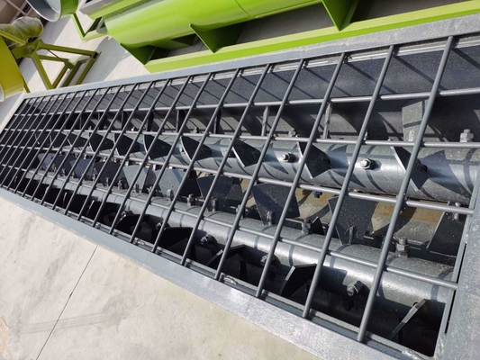 18000L высокоскоростной непрерывной двойной вал смесителя гребля органическое удобрение горизонтальный смеситель