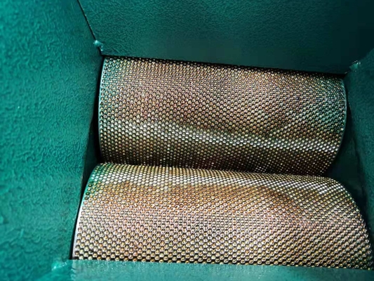 Гранилятор удобрений с двумя роликами 20 CrMoTi Roller Skin Material 3-10t/h