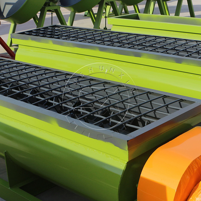 Однородное смешивающее оборудование YSX Twin Shaft Mixer Fertilizer оборудование мощностью 5-10 т/ч