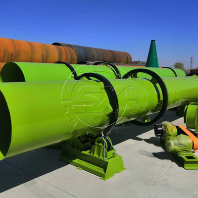 Специализированный цветной удобрения барабанный сушильщик с газовым нагревом и сушки гранул