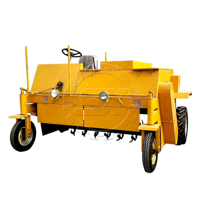 30hp органические отходы перерабатывают компост поворотной машины, управляемой и управляемой одним человеком