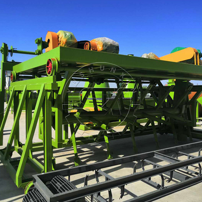 YSX Groove Style Compost Turner Mixing Machine для производства натуральных удобрений