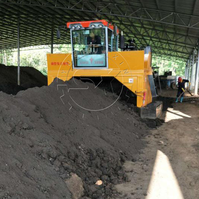 12000 KG YSX Популярная компостная машина для ферментации компоста