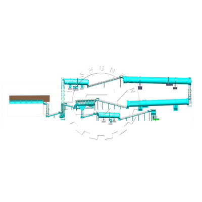 NPK Chemical Urea Fertilizer Production Line Granules Making Machine for Fertilizer (Линия производства химических удобрений с мочевиной) Машина для изготовления гранул для удобрений