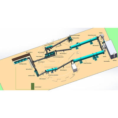 NPK Chemical Urea Fertilizer Production Line Granules Making Machine for Fertilizer (Линия производства химических удобрений с мочевиной) Машина для изготовления гранул для удобрений