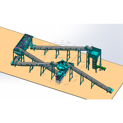 NPK Chemical Urea Fertilizer Production Line Granules Making Machine for Fertilizer (Линия производства химических удобрений с мочевиной) Машина для изготовления гранул для удобрений