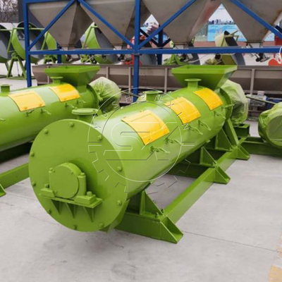 1.5-2.5 т/ч Выпуск Компостный удобрение Pin Granulator для производства органических удобрений