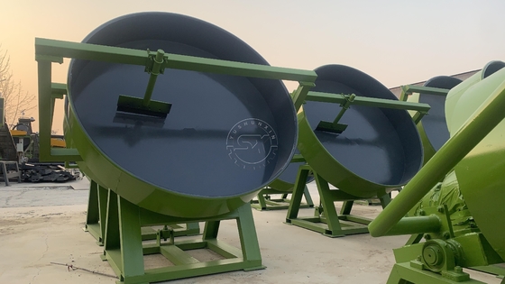 10 Устойчивая производительность YSX Disc Granulator для 1-6 т/ч