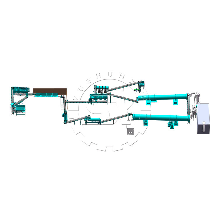 NPK Chemical Urea Fertilizer Production Line Granules Making Machine for Fertilizer (Линия производства химических удобрений с мочевиной) Машина для изготовления гранул для удобрений